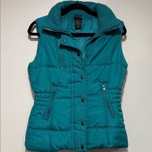 Vanity Teal Quilted Vest